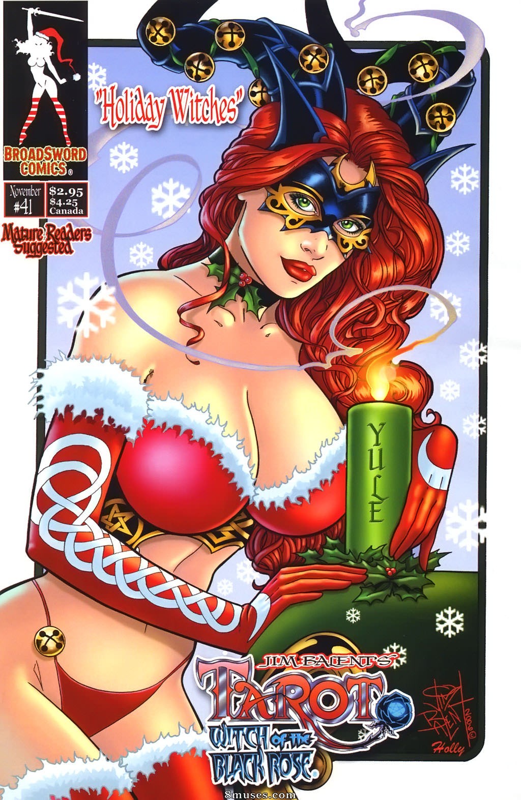 BroadSword Comics - Tarot - Witch of the Black Rose 041 - Page 1