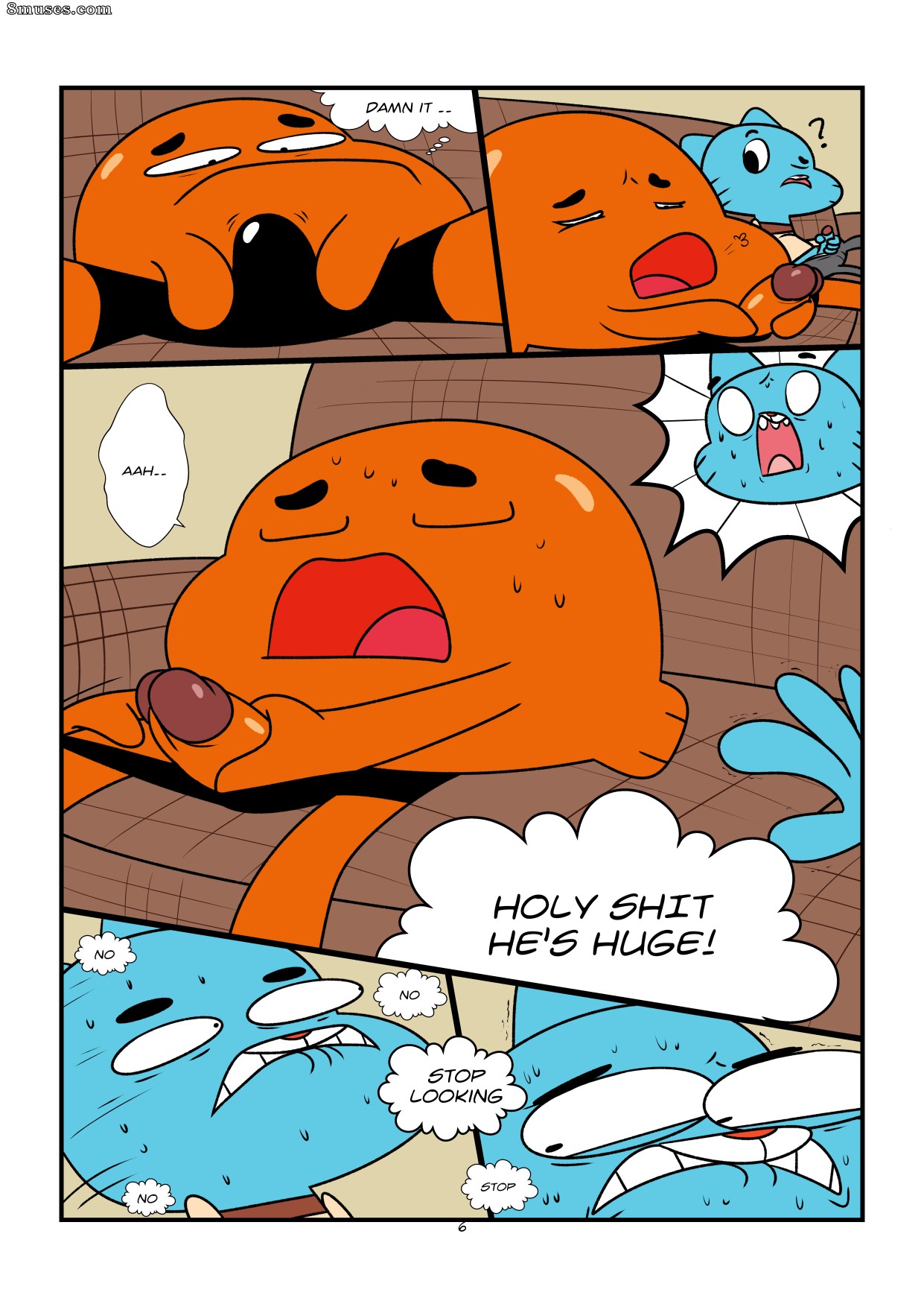 Page 6 | Theme-Collections/The-Amazing-World-of-Gumball/The-Sexy-World-Of- Gumball | 8muses - Sex Comics