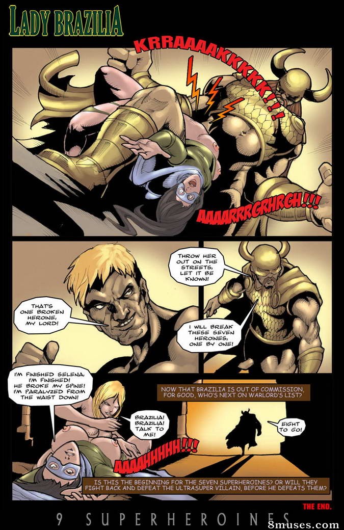 9 Superheroines Comics - Lady Brazila - Página 23