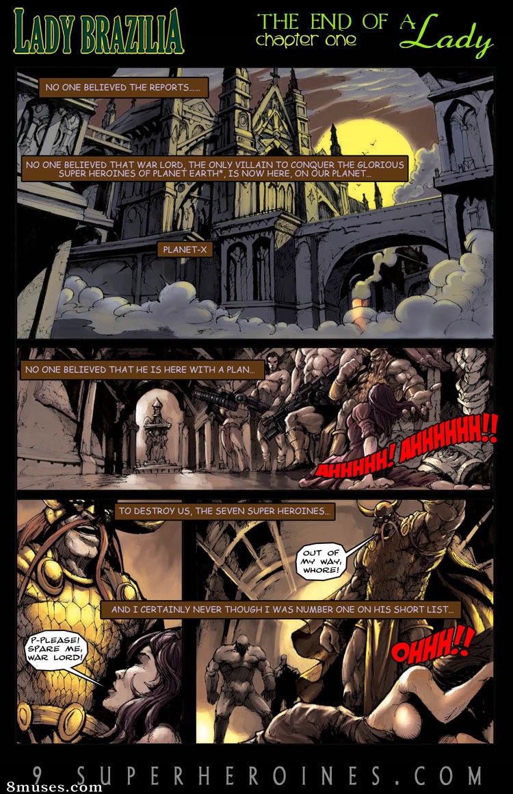 9 Superheroines Comics - Lady Brazila - Page 1