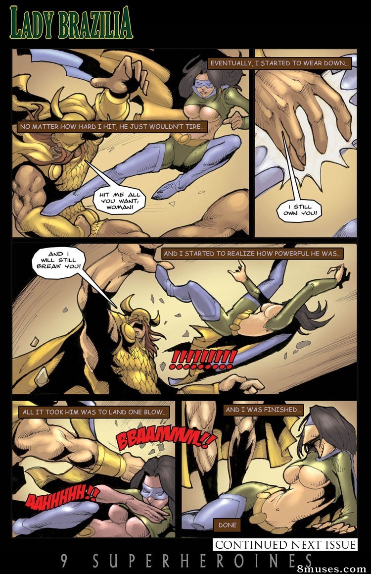9 Superheroines Comics - Lady Brazila - Página 16