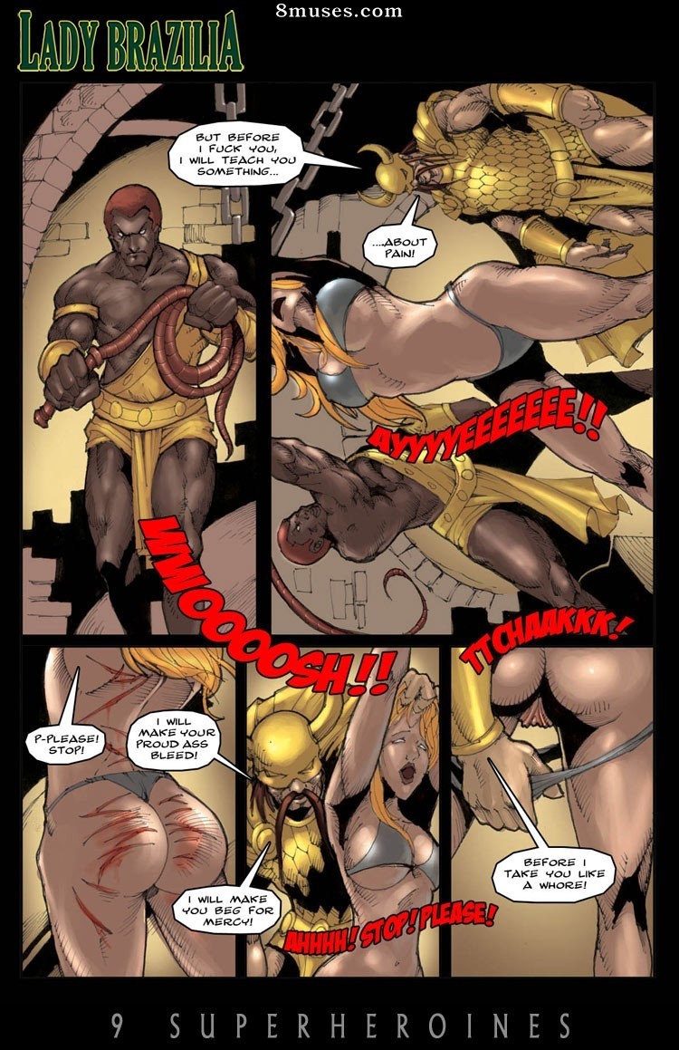 9 Superheroines Comics - Lady Brazila - Página 11