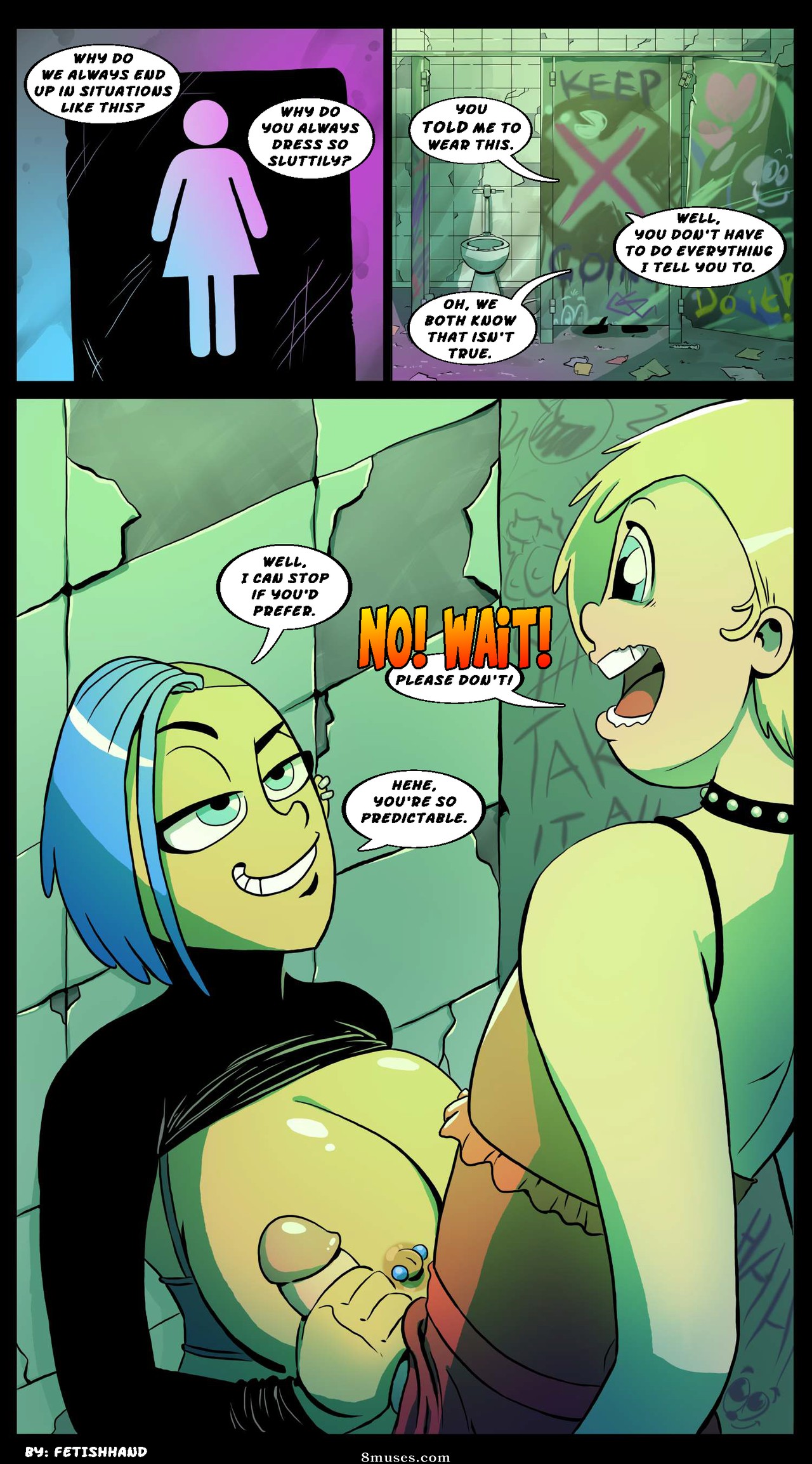 Fetishand Comics - Salida nocturna - Página 1