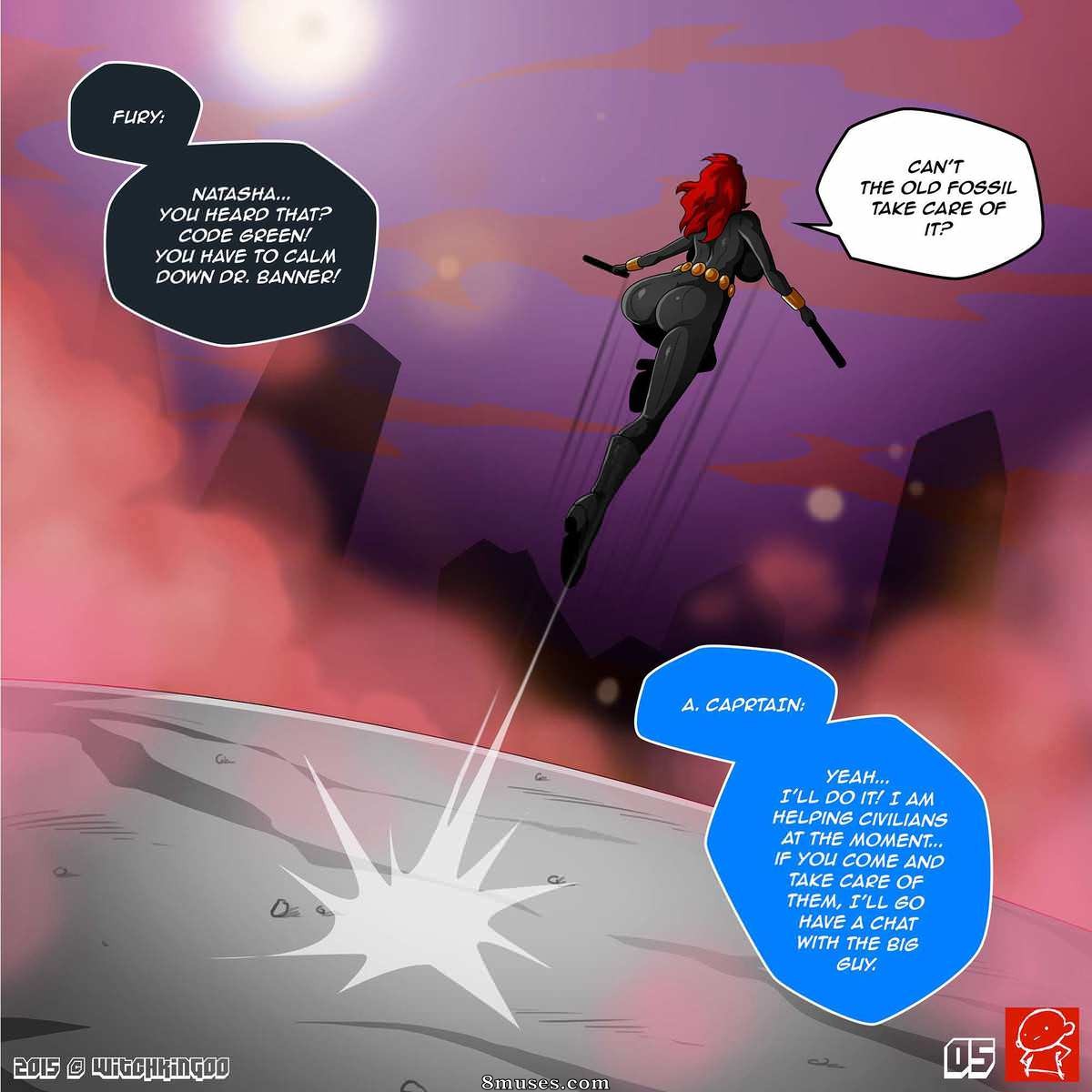 Witchking00 Comics - Viúva negra - Página 6