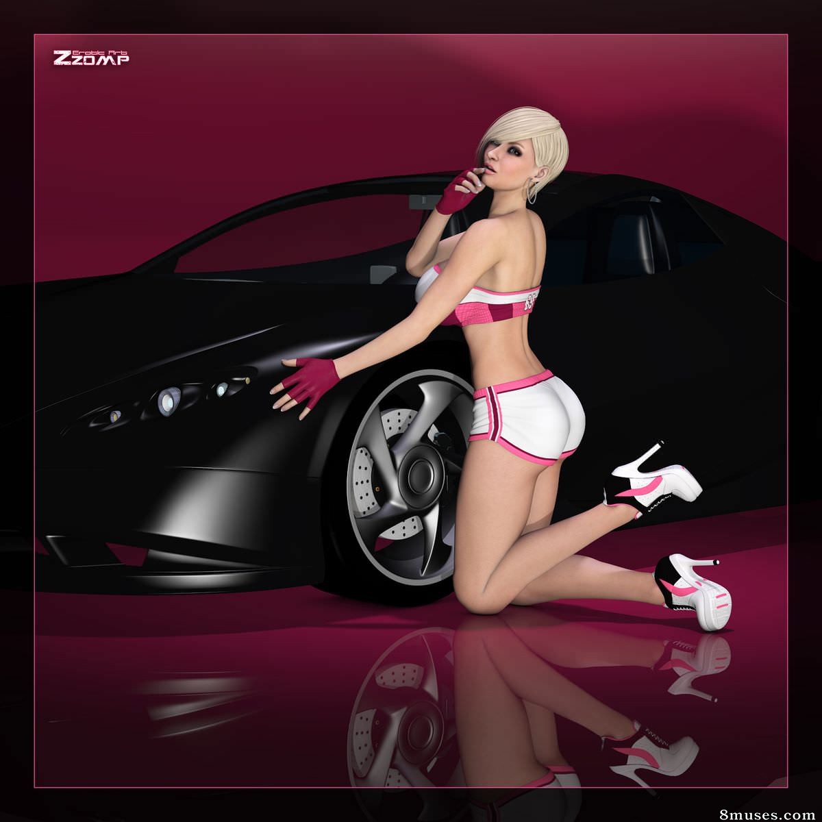 ZZomp Comics - La chica de la exhibición de coches - Página 3