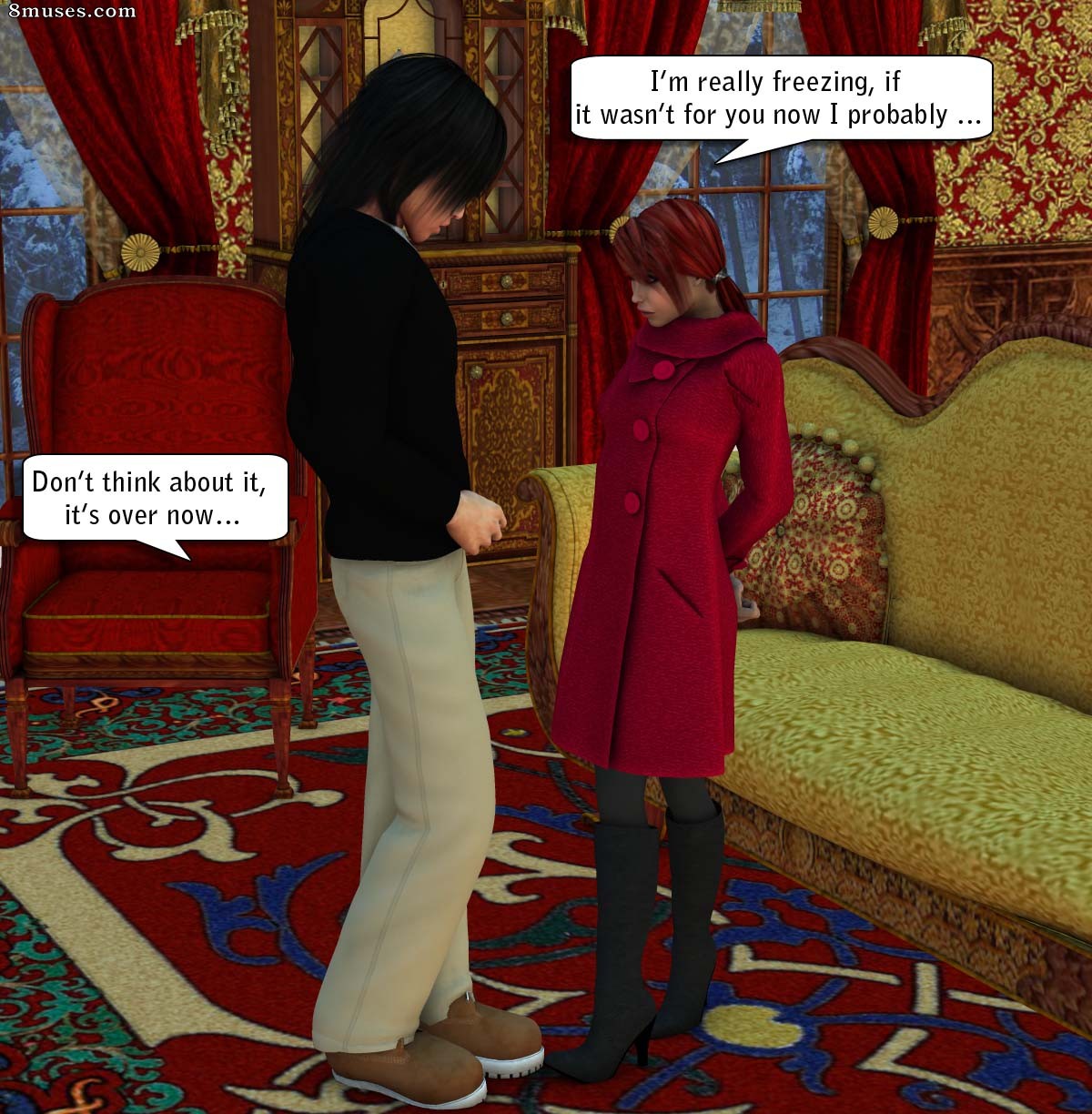 Tetsu Comics - Lost in the Snow - Page 12