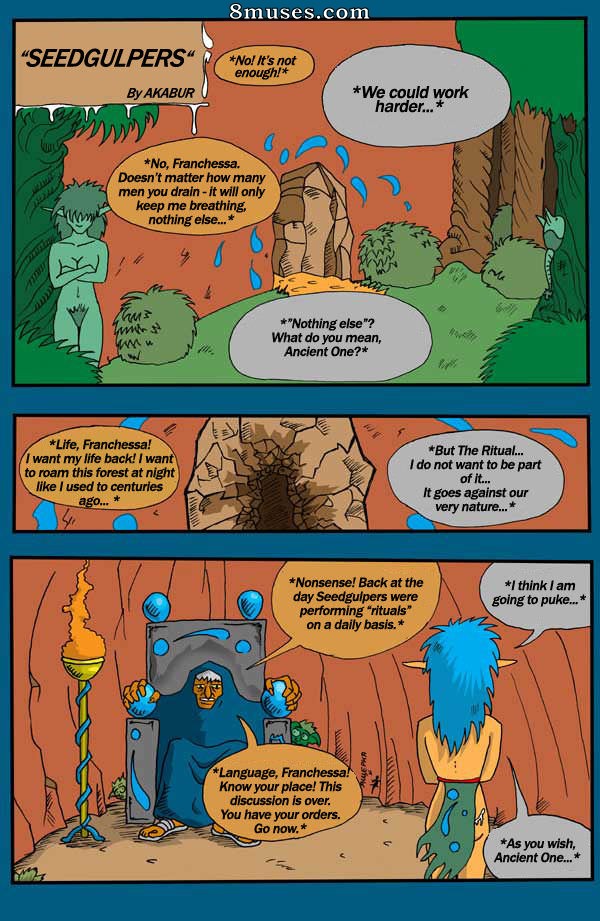 AKABUR Comics - Deglutores de sementes - Página 1
