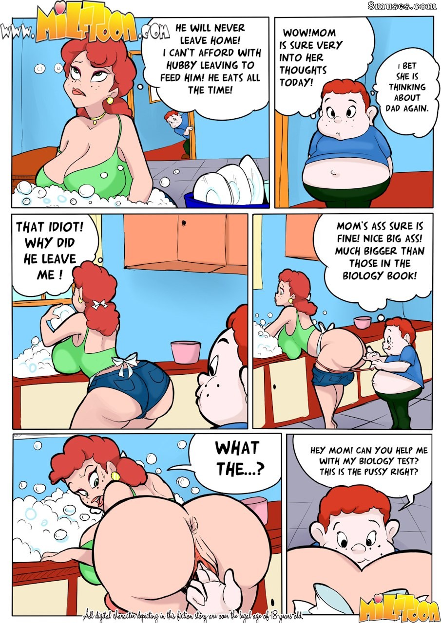 MilfToon Comics - O Idiota - Página 1