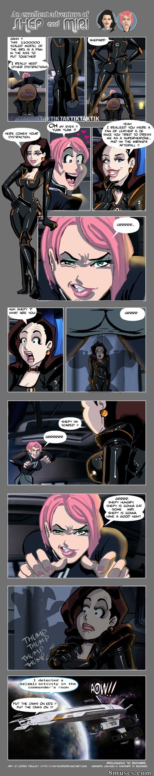 Comics - J-Estacado-An excellent adventure of SHEP and MIRI - Page 15