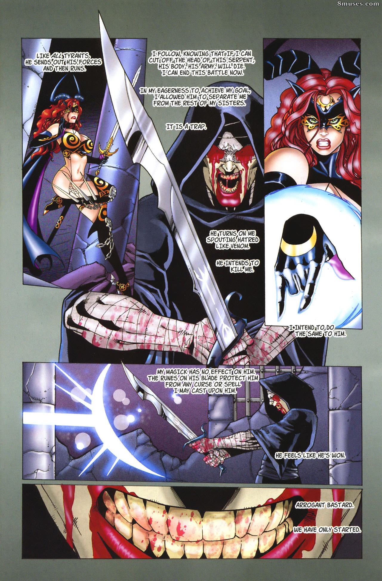 BroadSword Comics - Tarot - Witch of the Black Rose 047 - Page 6
