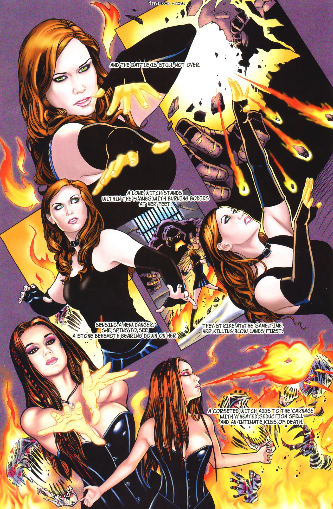BroadSword Comics - Tarot - La sorcière de la rose noire 047 - Page 16