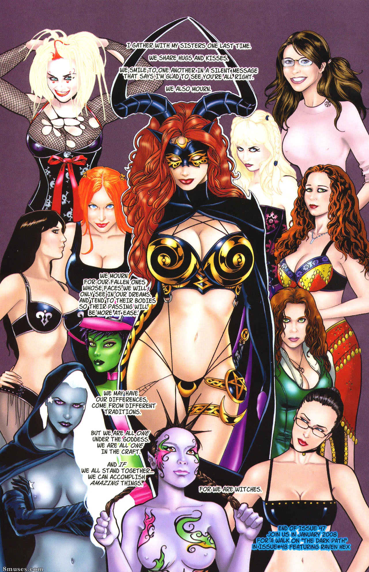 BroadSword Comics - Tarot - Witch of the Black Rose 047 - Page 25