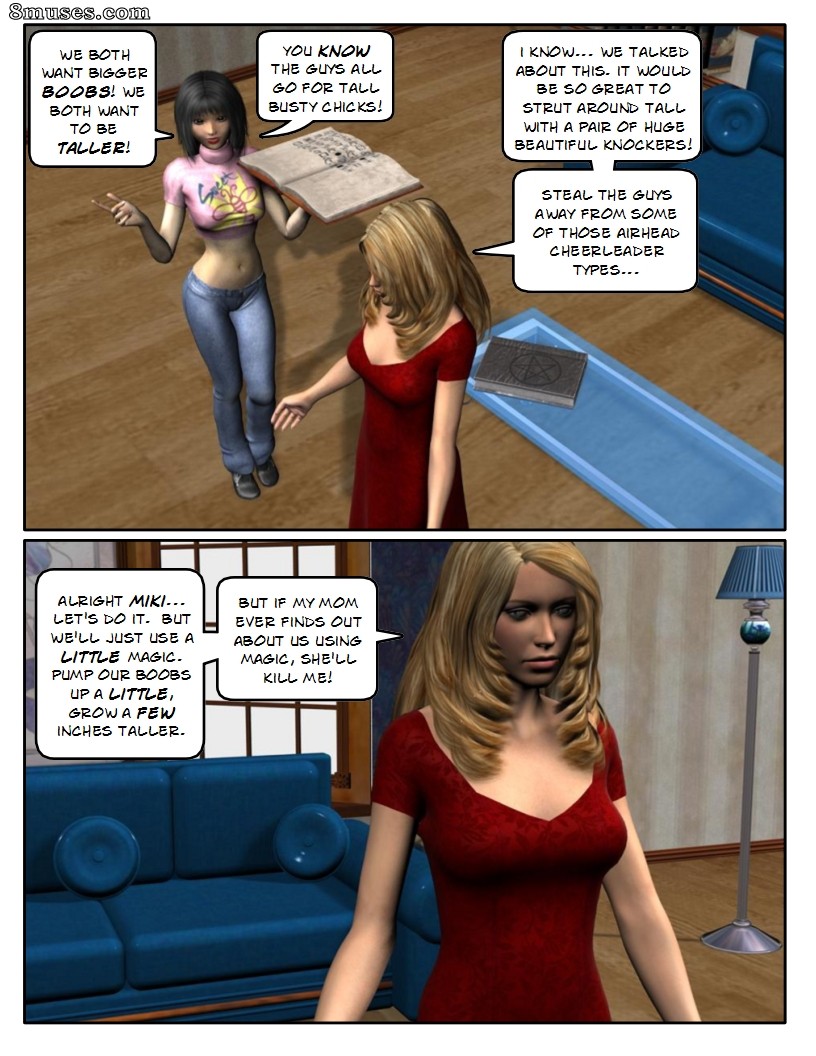 BE Giantess - Magical Giantesses - Page 3