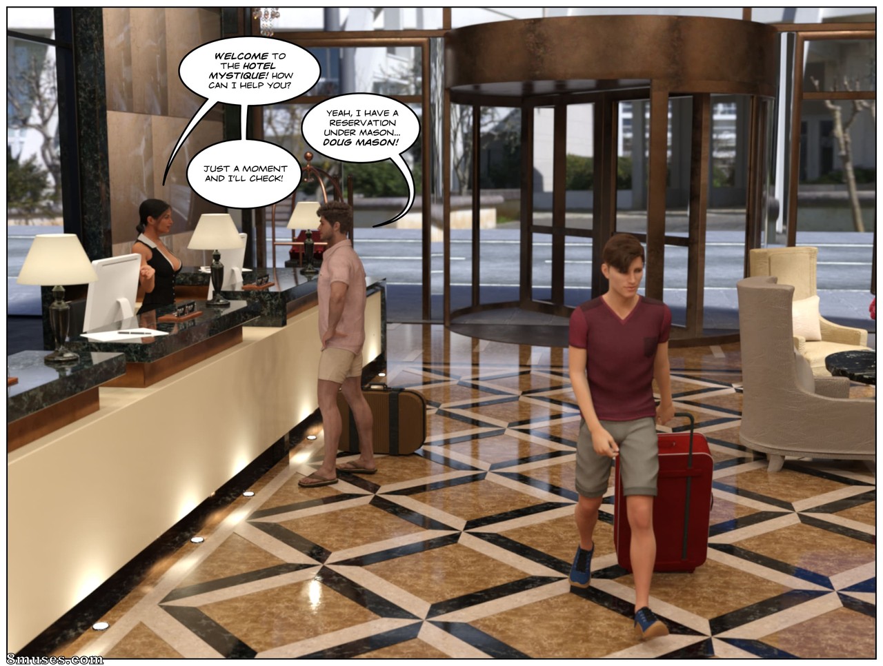 CBlack - Hotel Mystique - Page 8