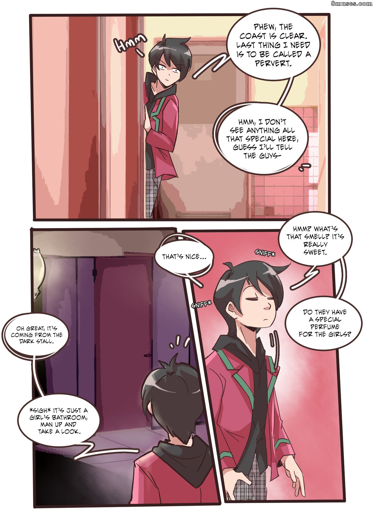 MeowWithMe Comics - Baño de chica - Página 3