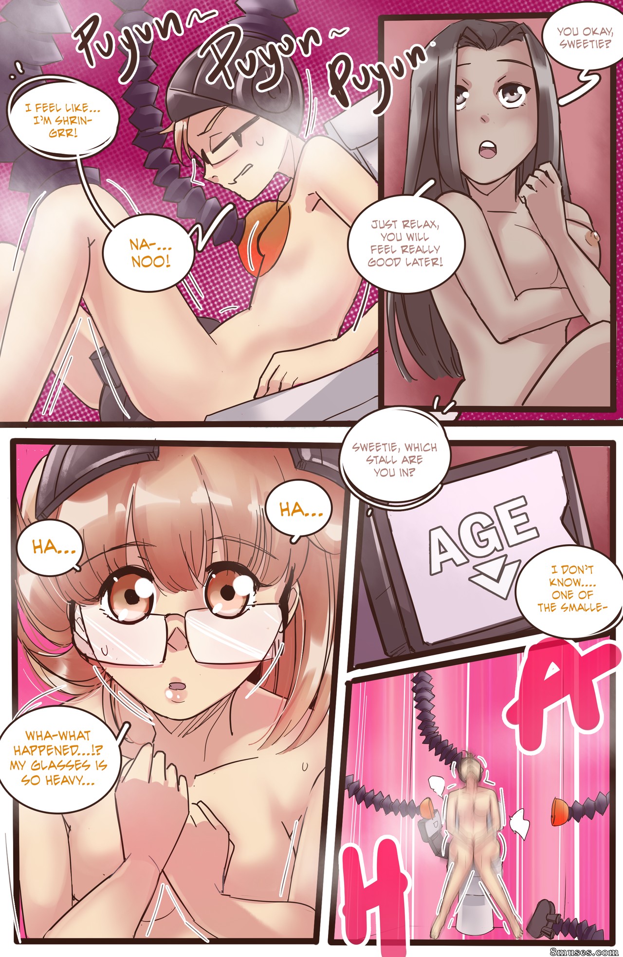 MeowWithMe Comics - Baño de chica - Página 22