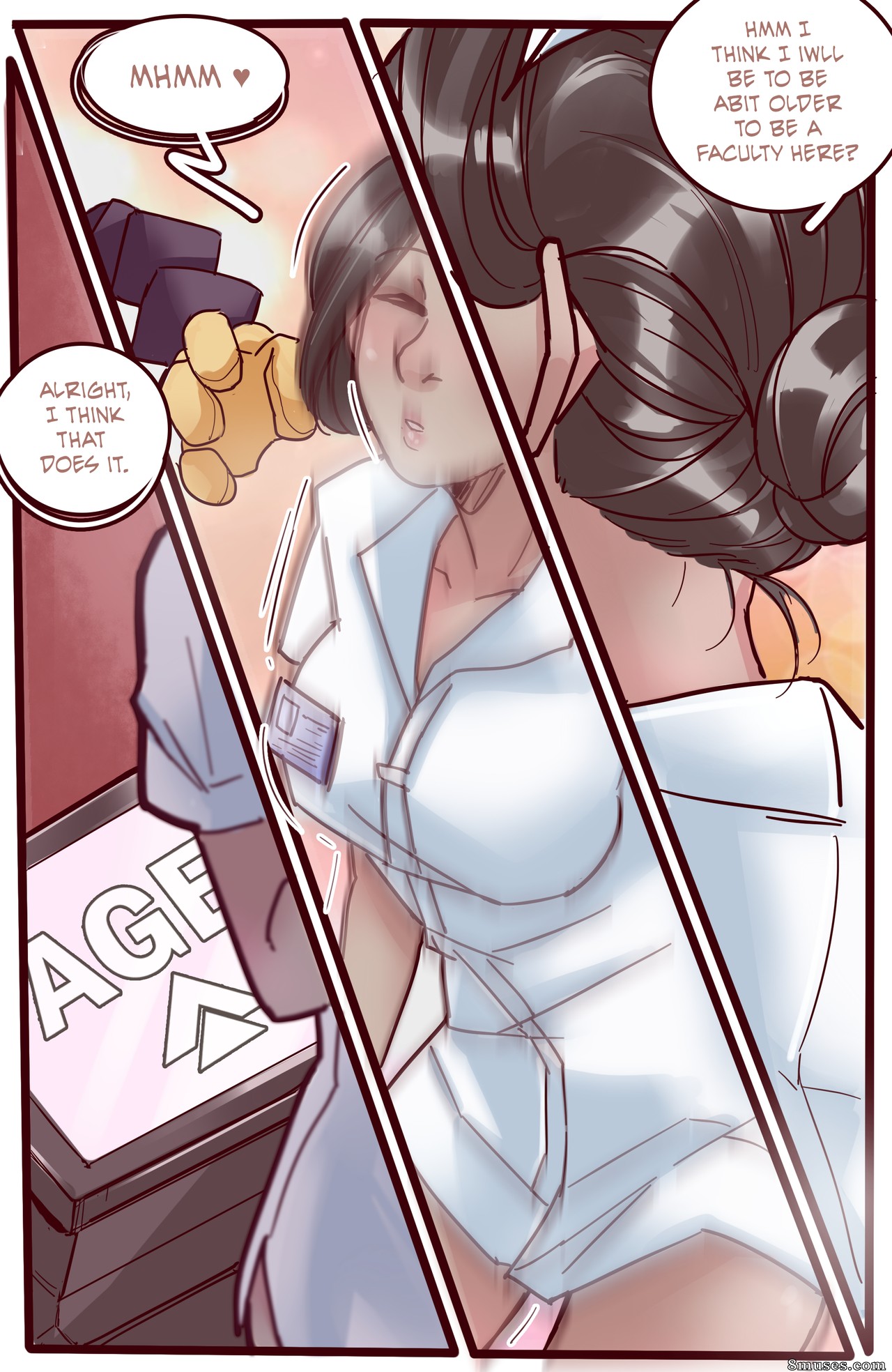 MeowWithMe Comics - Toalete da garota - Página 27