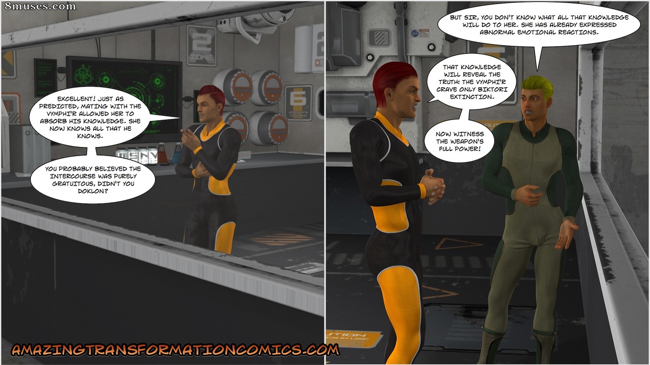 Amazing Transformation Comics - The Last Light of the Phempax Star - Page 23