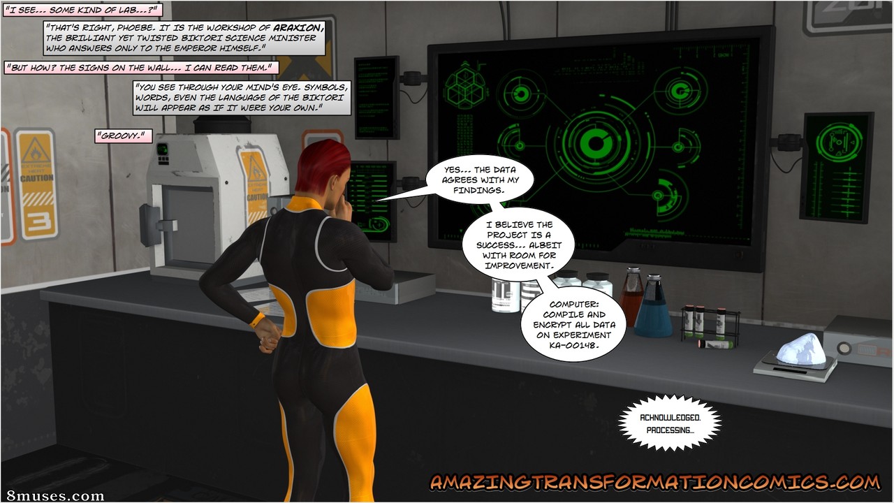 Amazing Transformation Comics - The Last Light of the Phempax Star - Page 8