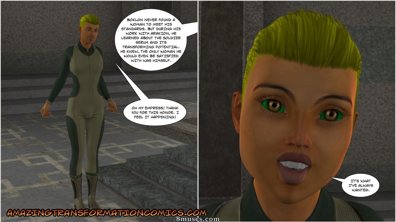 Amazing Transformation Comics - The Last Light of the Phempax Star - Page 97