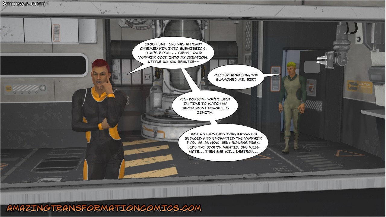 Amazing Transformation Comics - The Last Light of the Phempax Star - Page 18