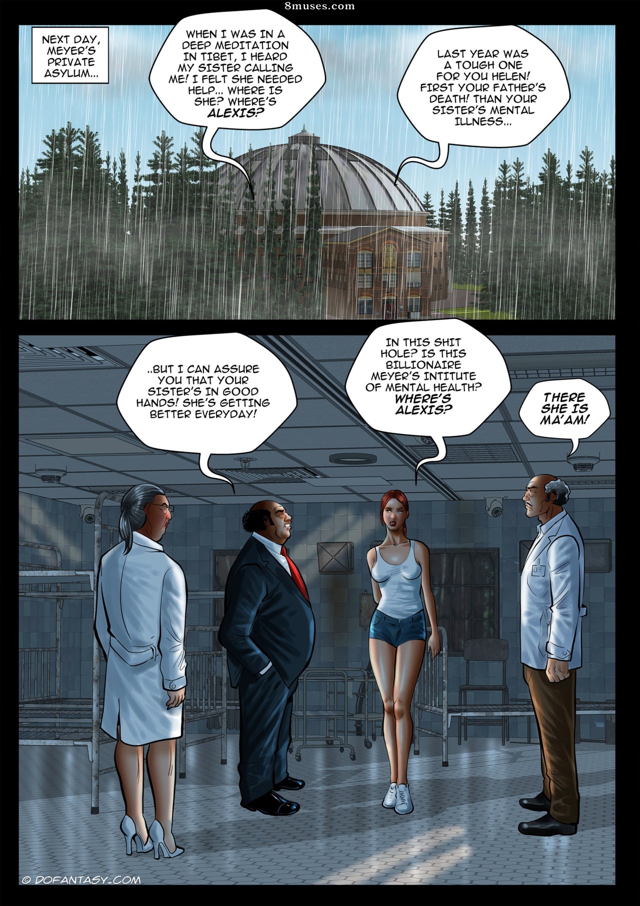 Fansadox Comics - Fansadox 544 - Asylum X - Part 2 - Cagri - Page 7