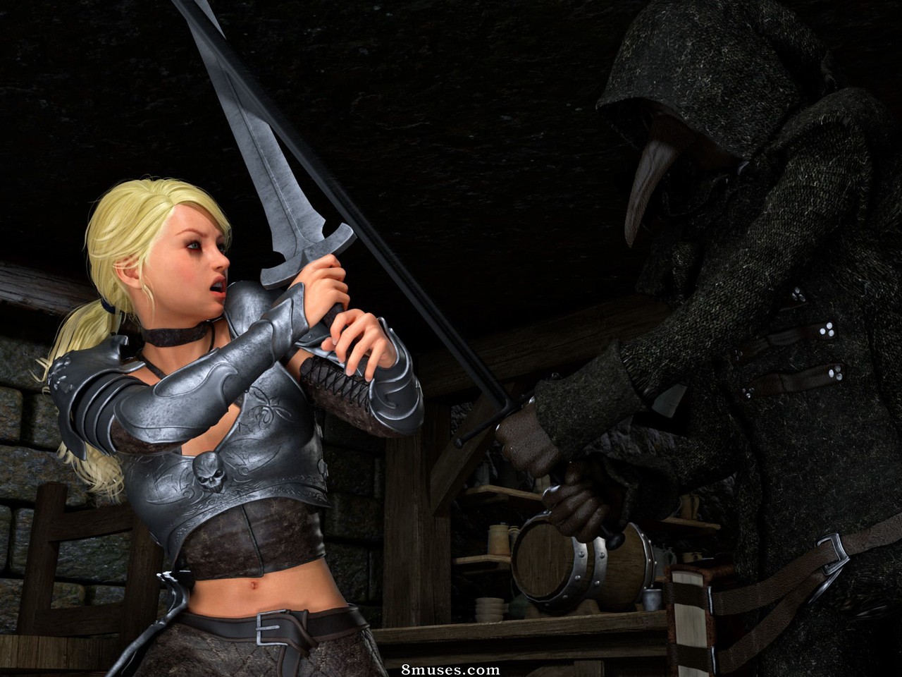 Hibbli3D - Chevalier Elayne - Harcèlement - Page 8