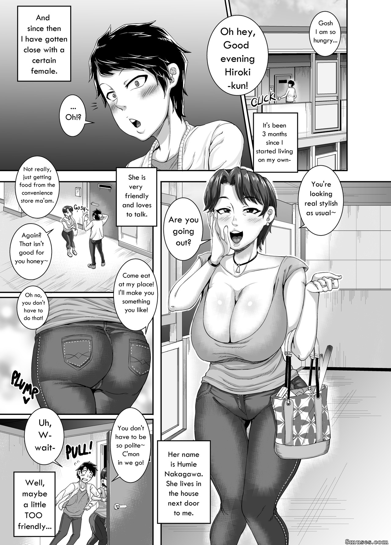 Juicebox Koujou - Juna Juna Juice - Seduction from Next Door - Page 1