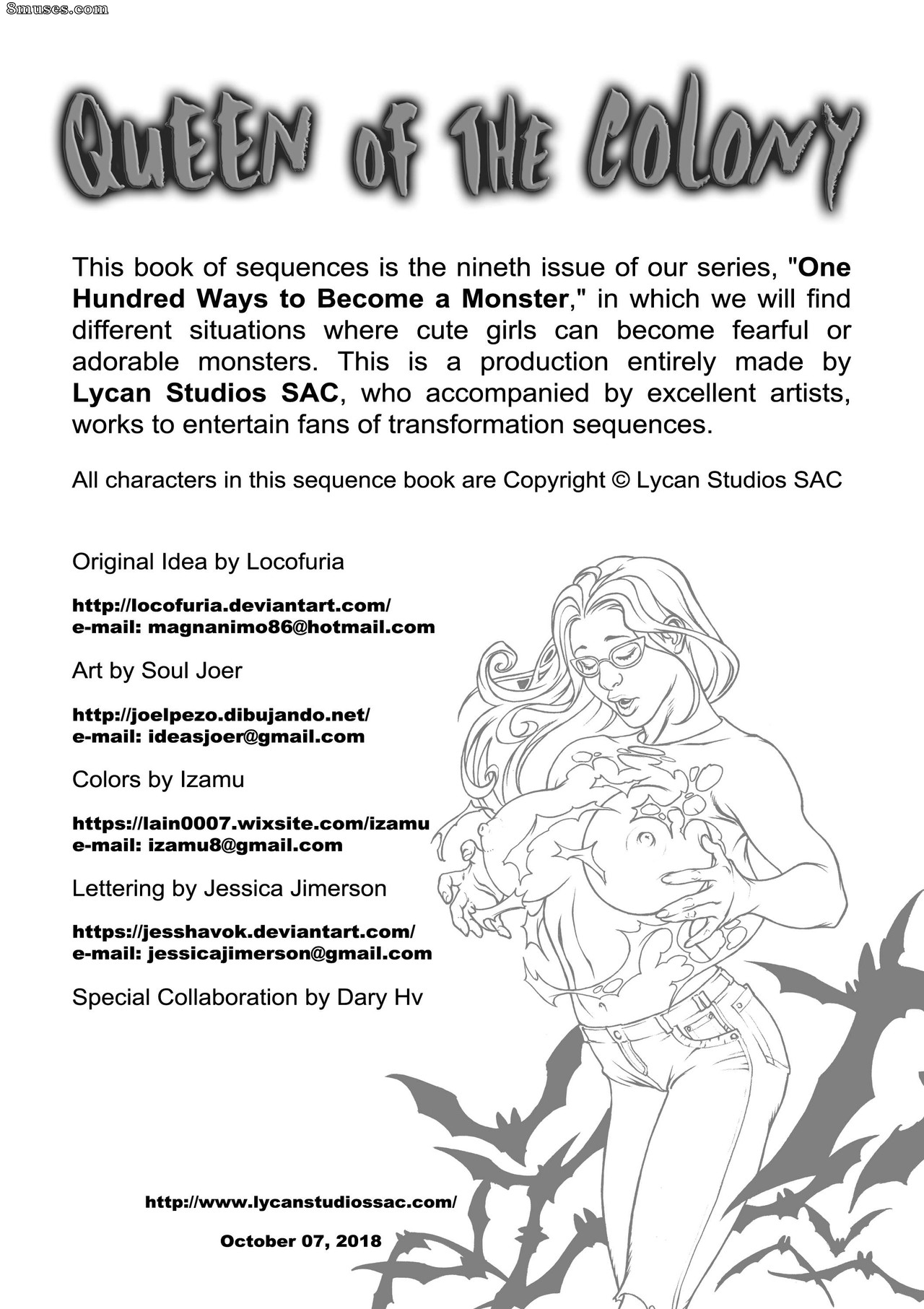 Locofuria Comics - Queen of the Colony - Page 2