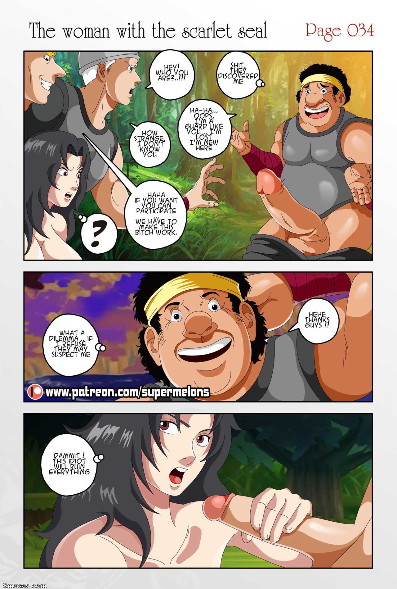 Super Melons - The Woman with the Scarlet Seal - Page 38