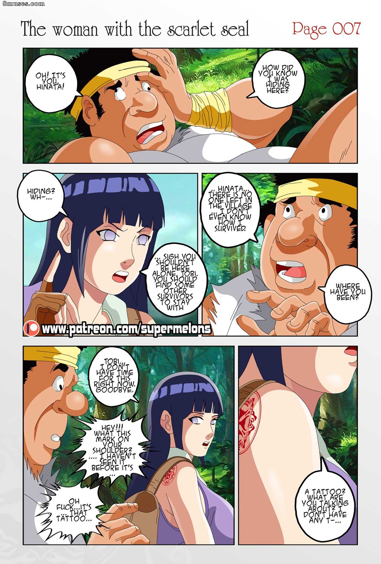 Super Melons - The Woman with the Scarlet Seal - Page 10