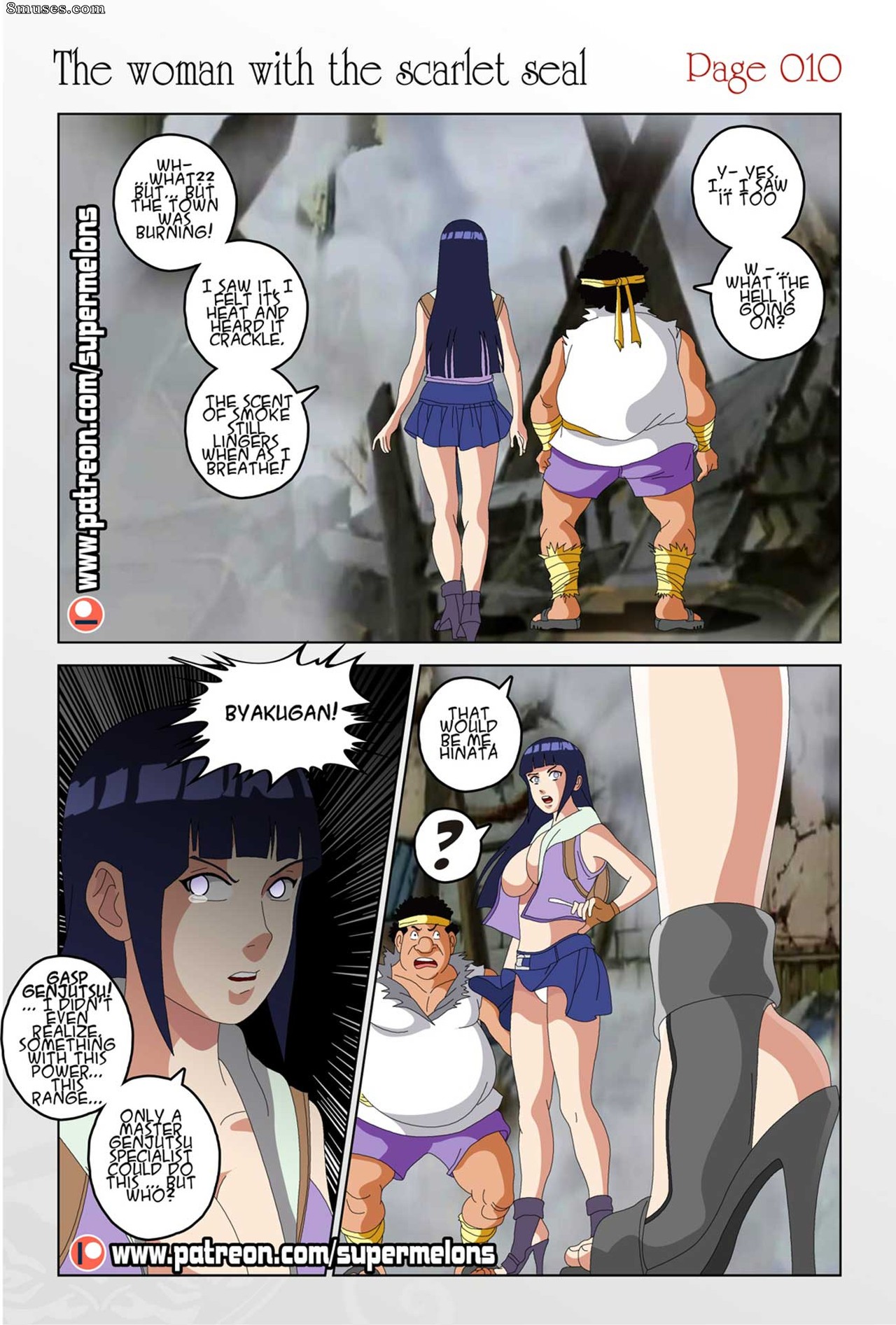 Super Melons - The Woman with the Scarlet Seal - Page 13
