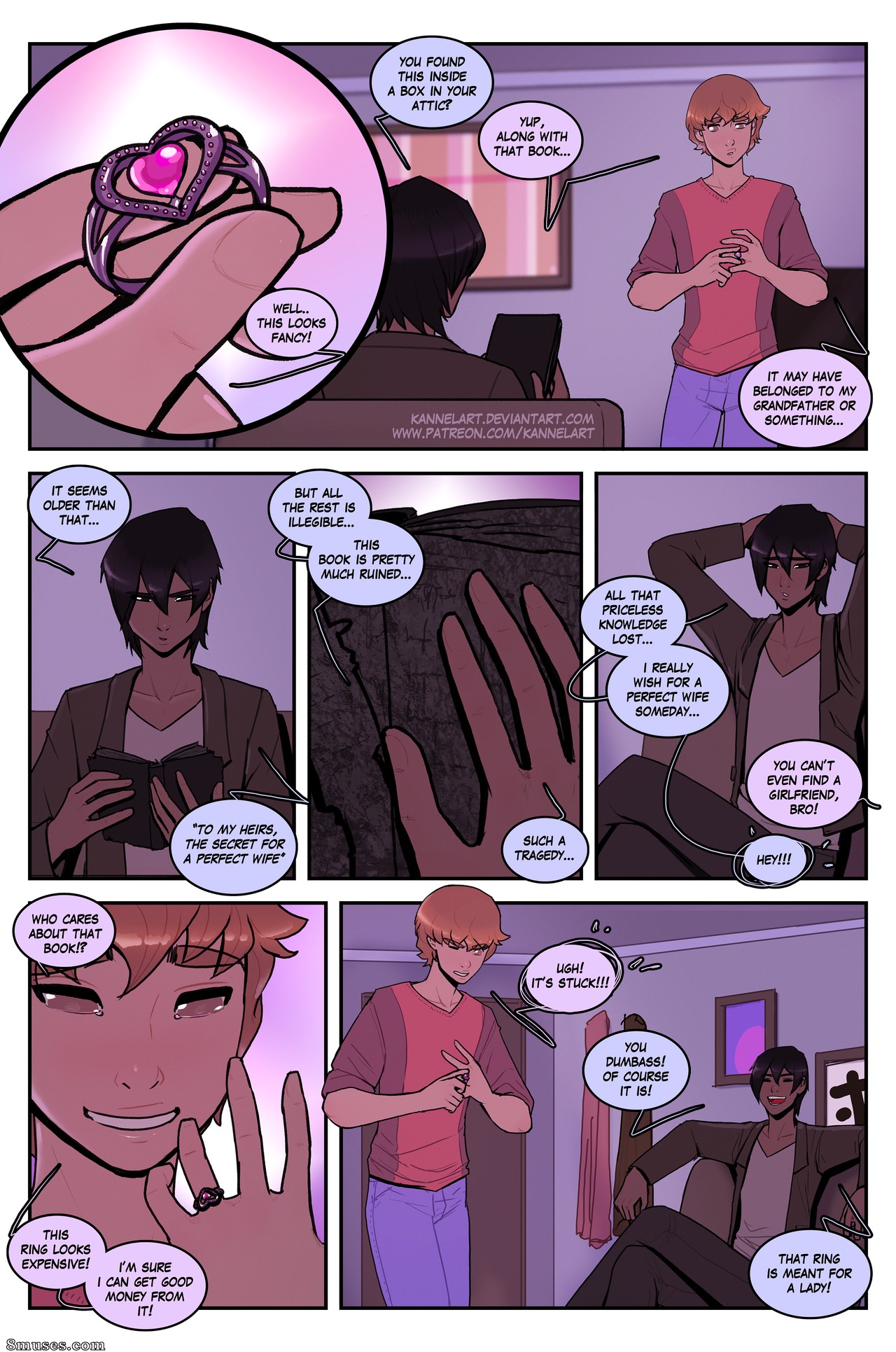 Page 4 | TG-Comics/Kannel/The-Secret-for-a-Perfect-Wife | 8muses - Sex  Comics