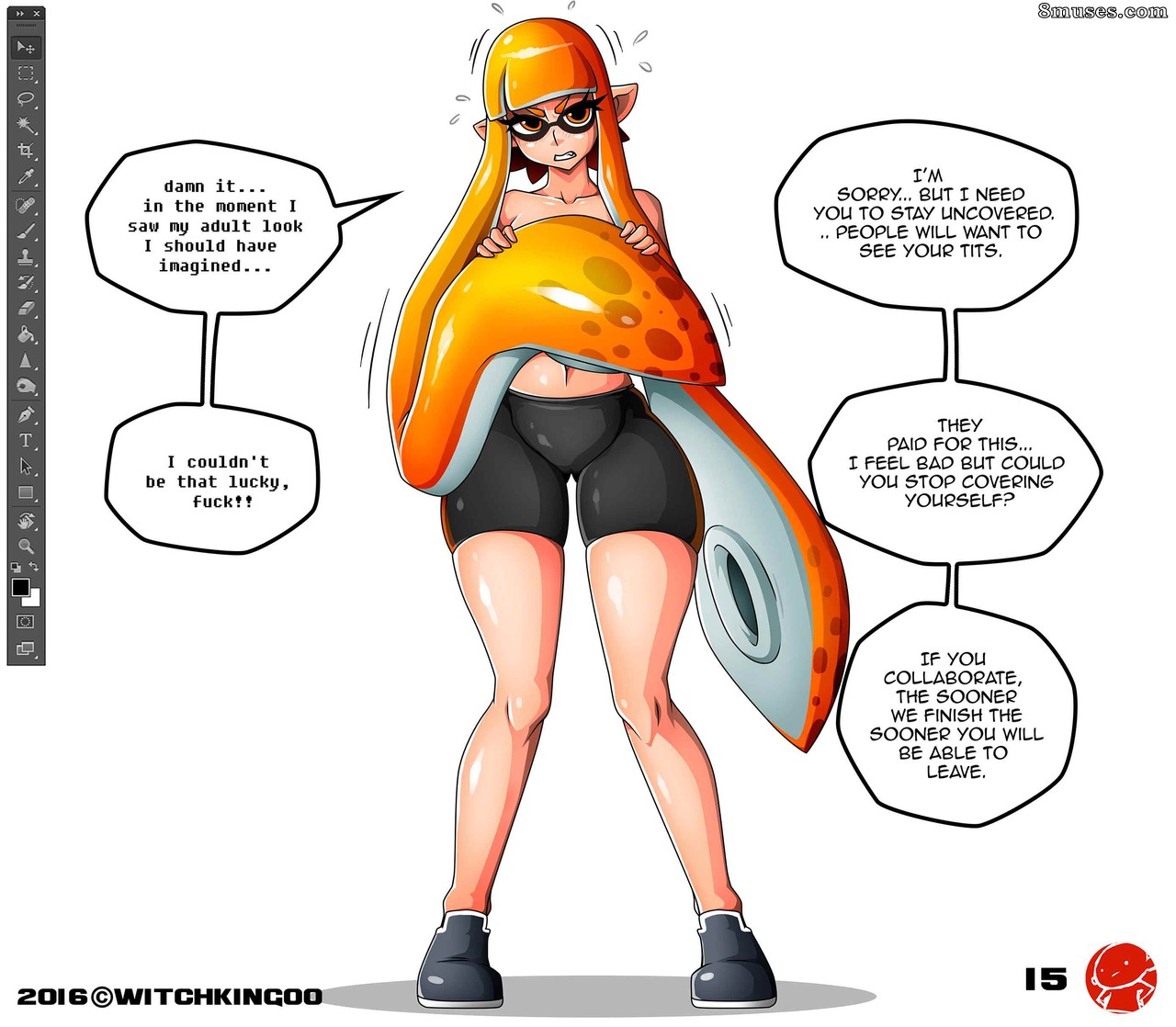 Witchking00 Comics - Splatoon - Isso não era tinta - Página 16