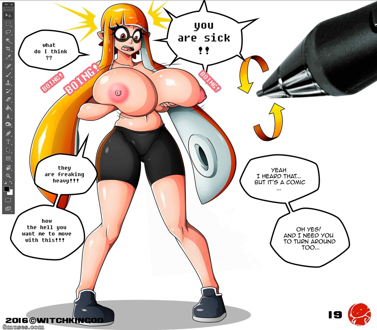 Witchking00 Comics - Splatoon - Ce n'était pas de l'encre - Page 20