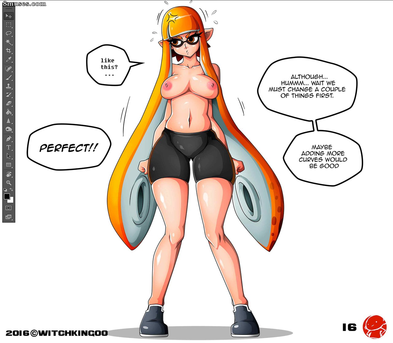 Witchking00 Comics - Splatoon - Ce n'était pas de l'encre - Page 17