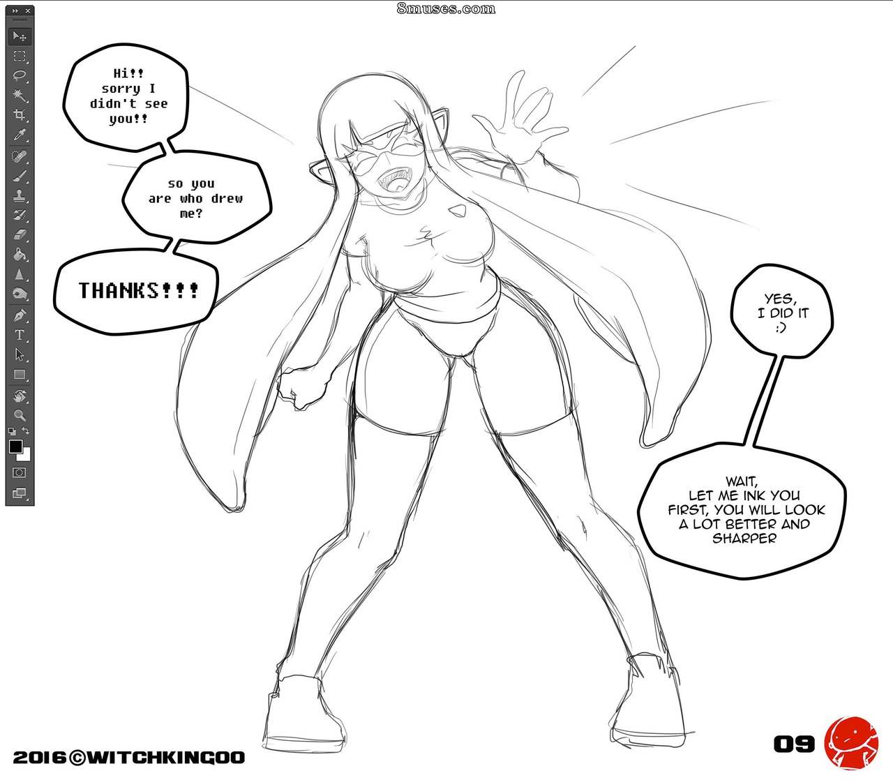 Witchking00 Comics - Splatoon - Isso não era tinta - Página 10