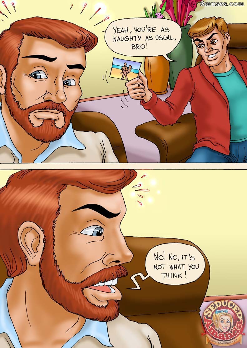 Seduced Amanda Comics - Papá y su hermano - Página 3