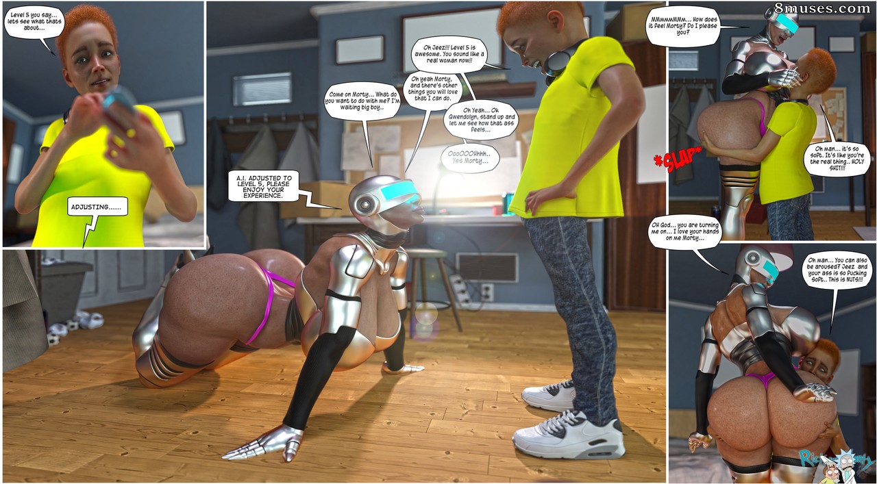 GASHOUSESUSHI ART - Rambot Morty - Page 4