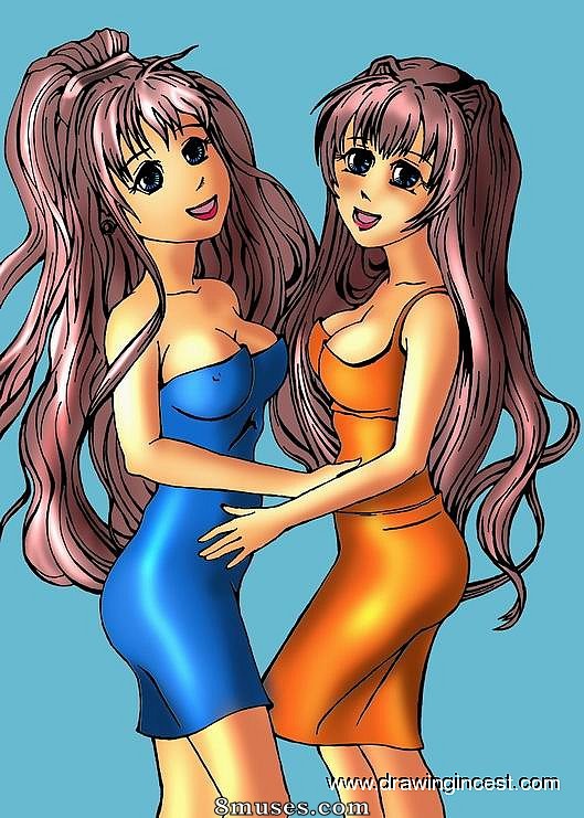 2D - Two hot young sisters know how to please each other - Page 1