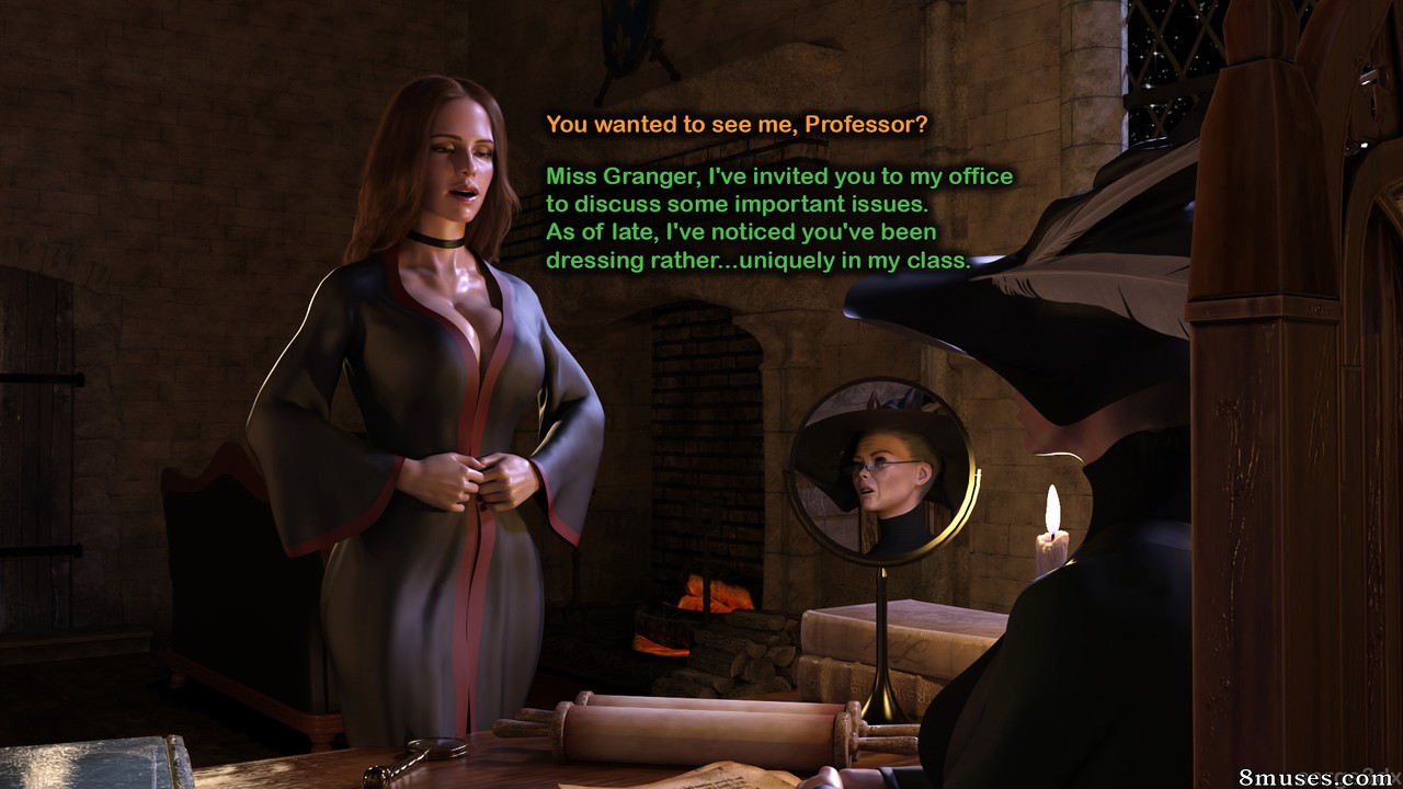 Serge3DX - Hermione Granger and the Professor's Wand - Page 7