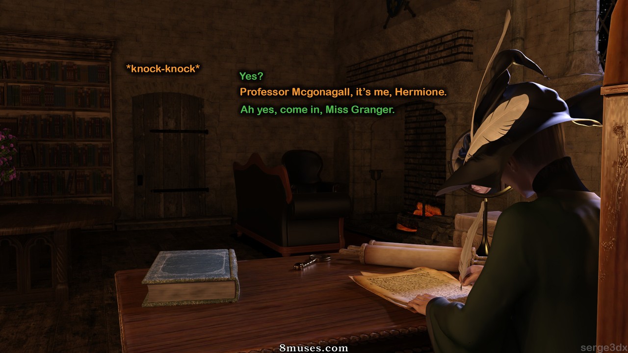 Serge3DX - Hermione Granger and the Professor's Wand - Page 5