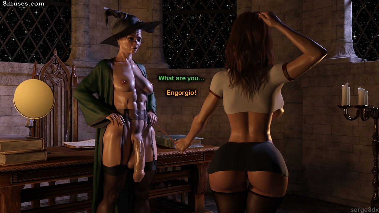 Page 122 | Renderotica-ComicsSerge3DXHermione-Granger-and-the-Professors-Wand  | 8muses - Sex Comics