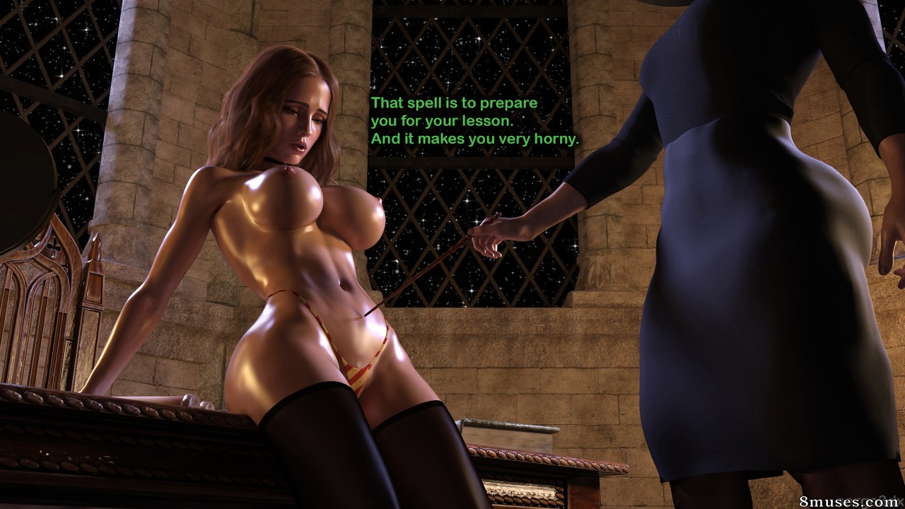Serge3DX - Hermione Granger and the Professor's Wand - Page 24