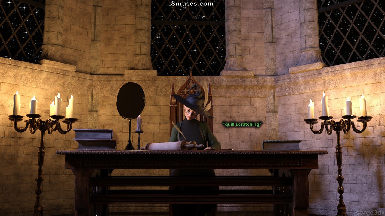 Serge3DX - Hermione Granger and the Professor's Wand - Page 3