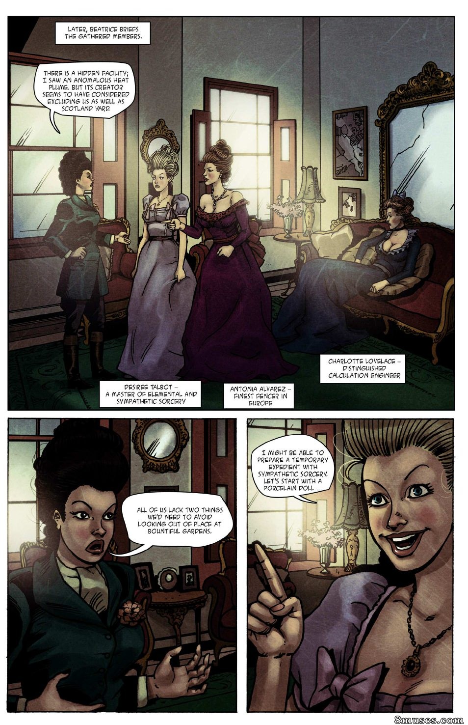 Artemis Club - The Bountiful Gardens Affair - Issue 1 - Page 6