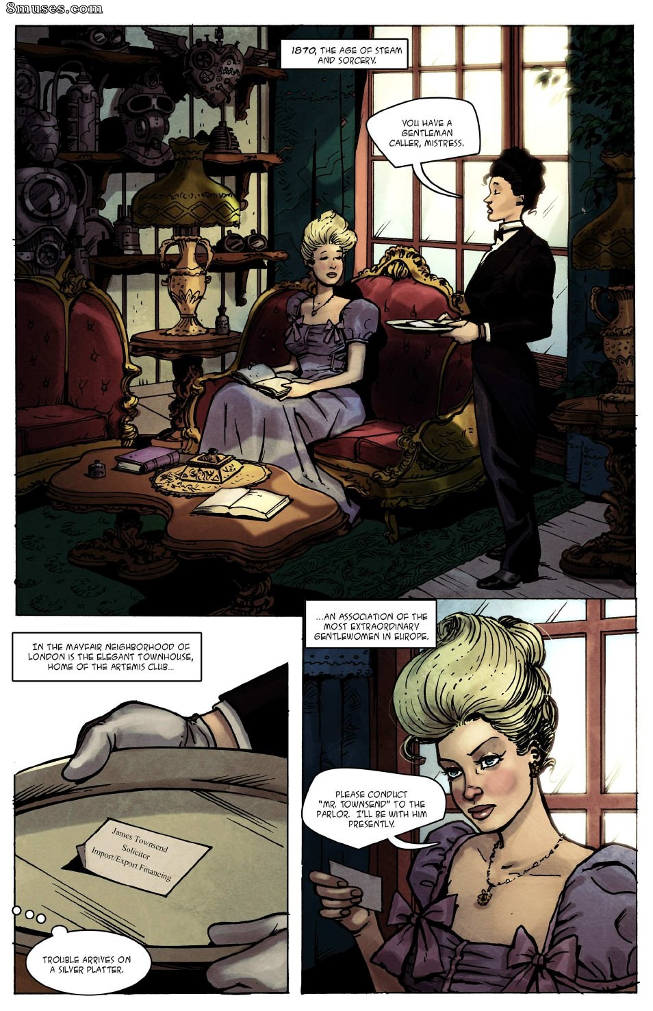 Artemis Club - The Bountiful Gardens Affair - Issue 1 - Page 3