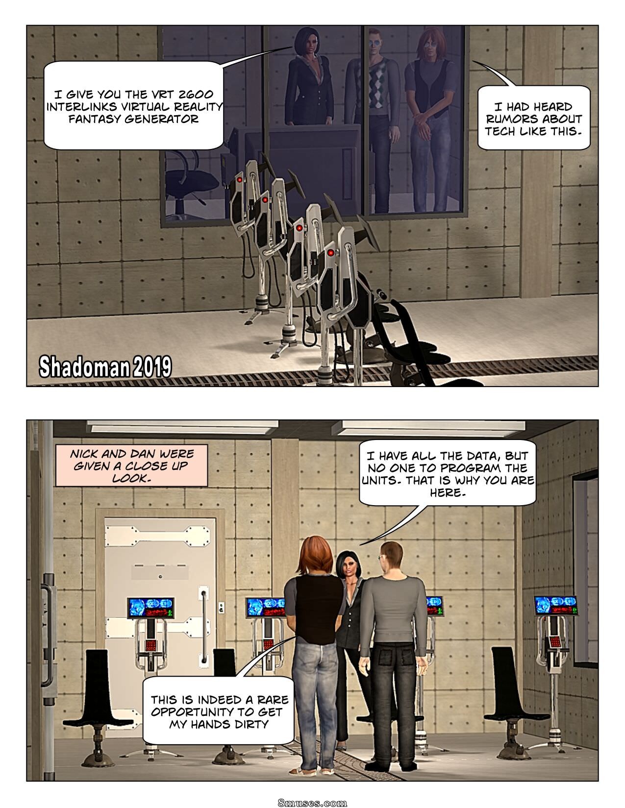 Shadoman Comics - Transformation virtuelle - Page 9