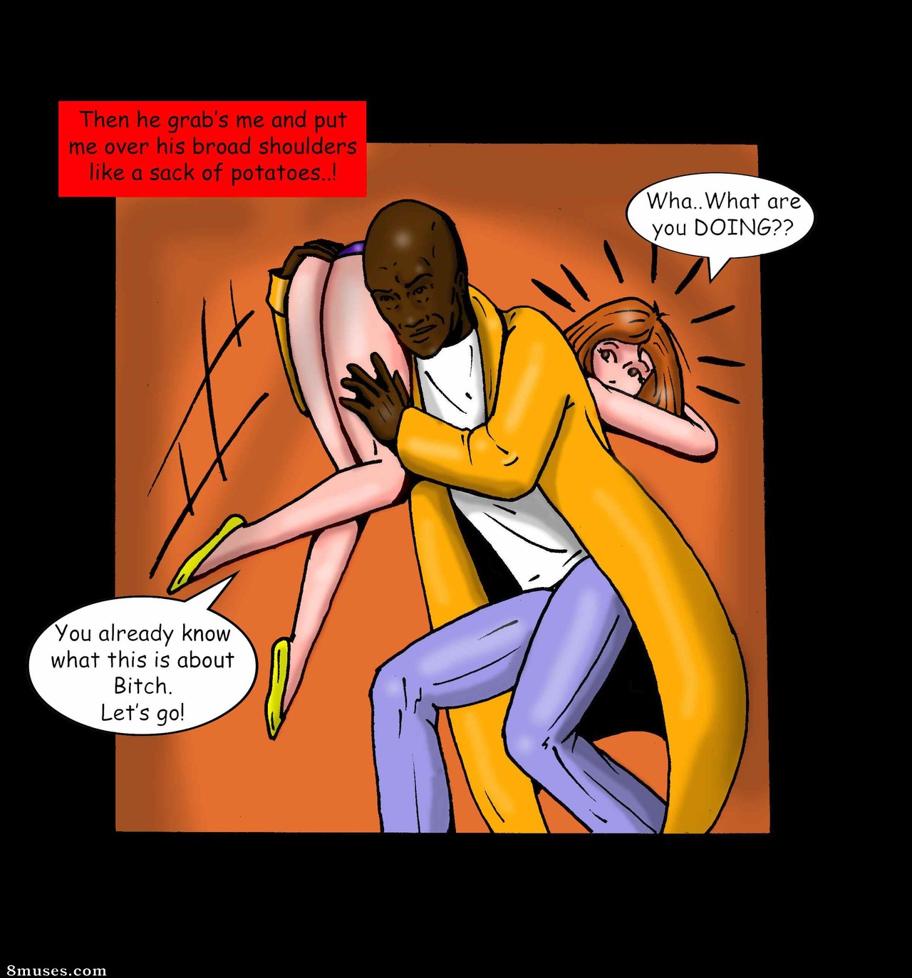 IllustratedInterracial.com Comics - Coquetel preto - Página 5