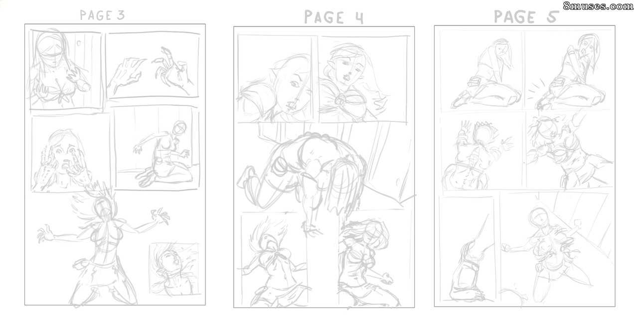 Inks and Sketches - Sketches - Page 10